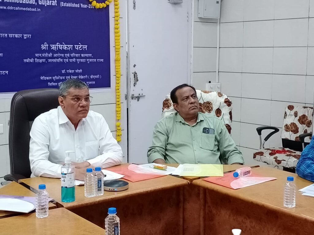 અમદાવાદ સિવિલ હોસ્પિટલના ડીડીઆરસી સેન્ટરનું કેન્દ્ર સરકાર દ્વારા આદર્શ ડીડીઆરસી (ડિસ્ટ્રિક્ટ ડિસેબિલિટી રીહેબિલેશન) સેન્ટર તરીકે નવીનીકરણ