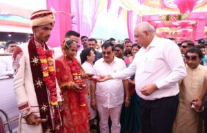 751 જોડાઓના 8મા સમુહ લગ્નોત્સવ કાર્યક્રમ પ્રદેશ અધ્યક્ષશ્રી સી.આર.પાટીલજી ની ઉપસ્થિતિ માં યોજાયો