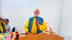 गायत्री ज्ञान मंदिर का ज्ञान यज्ञ अभियान के अन्तर्गत में 429वाँ युगऋषि वाङ्मय की स्थापना