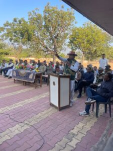 पैरामिलेट्री संगठन ने अरवल्ली जिल्ला के मेघराज तहसील में 26 गणतंत्र दिन का कार्यक्रम को मनाया