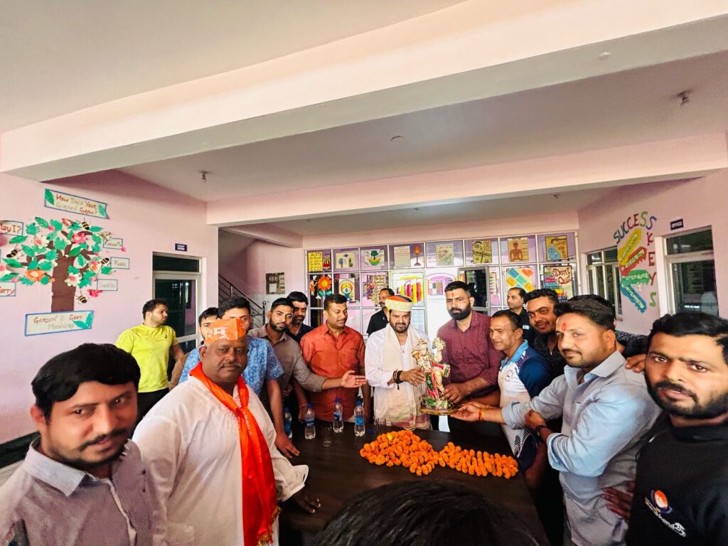 भारतीयकुश्ती संघ के पूर्व अध्यक्ष बृजभूषण सिंह का शानदार स्वागत।।