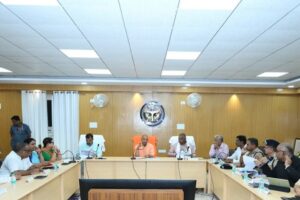 मा. मुख्यमंत्री योगी आदित्यनाथ जी का निरीक्षण भ्रमण