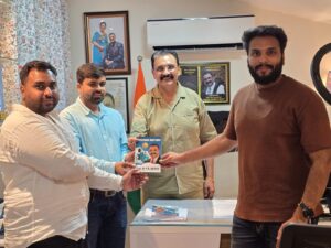 पीपल मैन डॉ. रघुराज प्रताप सिंह का अहमदाबाद दौरा: प्रो. डॉ. पी. के. राजपूत जी से शिष्टाचार भेंट, साथ ही पीएम मोदी जी के ड्रीम प्रोजेक्ट ‘धोलेरा’ का किया दौरा