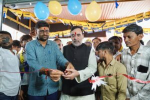 વિસાવદરમાં આમ આદમી પાર્ટીનો શક્તિશાળી પ્રદર્શન: 300થી વધુ આગેવાનો પાર્ટીમાં જોડાયા, જન કાર્યાલયનું ઉદ્ઘાટન ભવ્ય રીતે સંપન્ન
