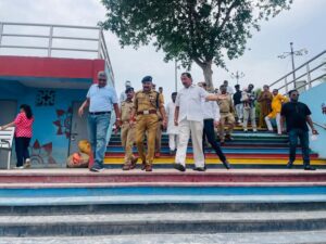 गंगा मेला, दशहरा एवं बकरीद पर्व को शांतिपूर्ण और सौहार्दपूर्ण माहौल में मनाने के उद्देश्य से अटल घाट पर पीस कमेटी की बैठक आयोजित हुई।