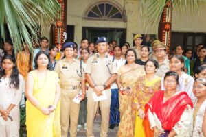 शारदीय नवरात्रि पर S.N. SEN B.V.P.G. कॉलेज में Mission Shakti 5 जागरूकता कार्यक्रम का आयोजन
