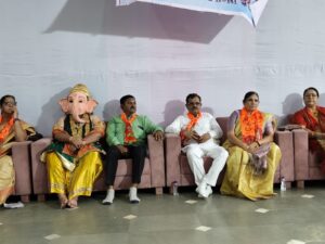 બાપુનરમાં ઈકો-ફ્રેન્ડલી ગણેશ મહોત્સવનું ભવ્ય આયોજન  વિજેતા ગણેશ મંડળોને ટ્રોફી અને સર્ટિફિકેટથી સન્માન  ભીડભંજન હનુમાન હોલ ખાતે ટ્રસ્ટ દ્વારા સફળ કાર્યક્રમ
