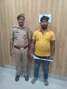 अवैध तमंचा व कारतूस के साथ युवक गिरफ्तार