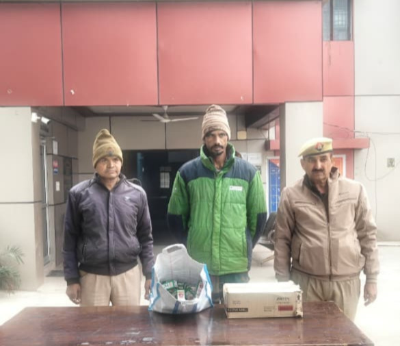 राया पुलिस की बड़ी कार्रवाई: अवैध शराब तस्कर गिरफ्तार