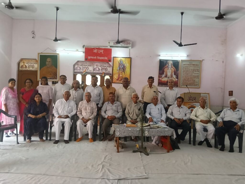 आर्य समाज बीटी गंज का वार्षिक चुनाव संपन्न, डॉ. अरुण कुमार त्यागी प्रधान एवं राजकुमार अनेजा मंत्री निर्वाचित